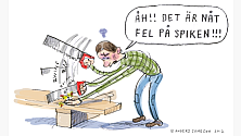 Feltillverkad spik