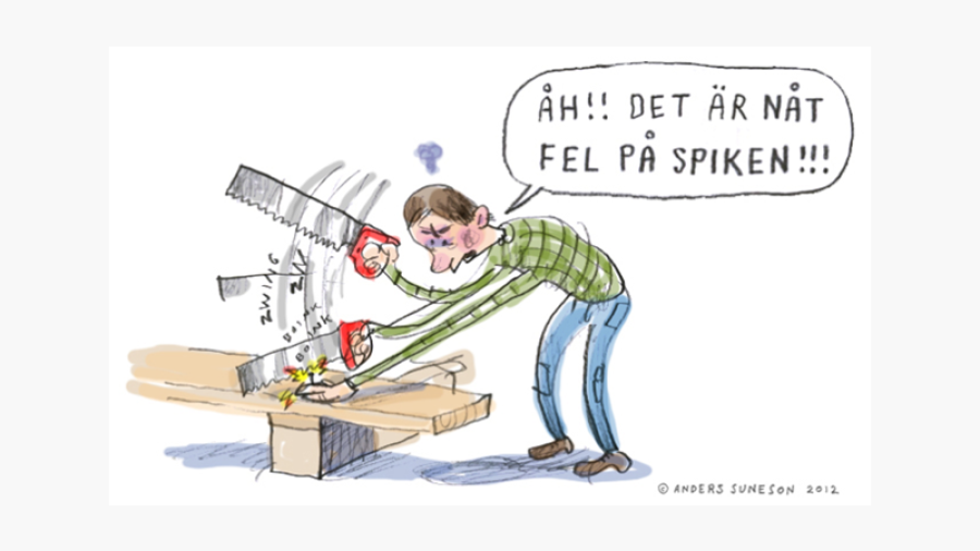Feltillverkad spik